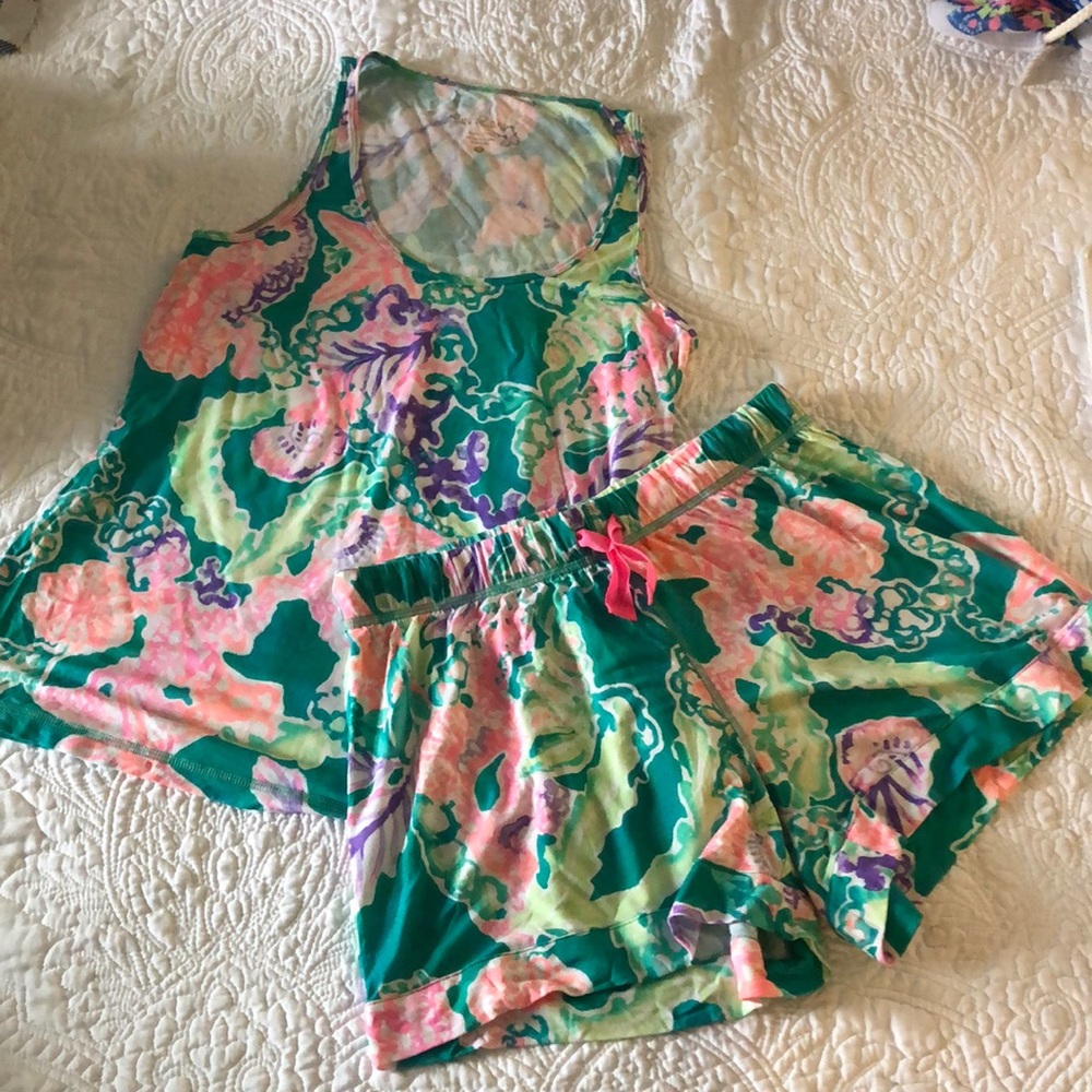 Lilly Pulitzer pj set